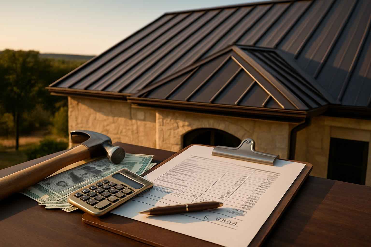 Metal Roof Cost Estimate in Harper TX