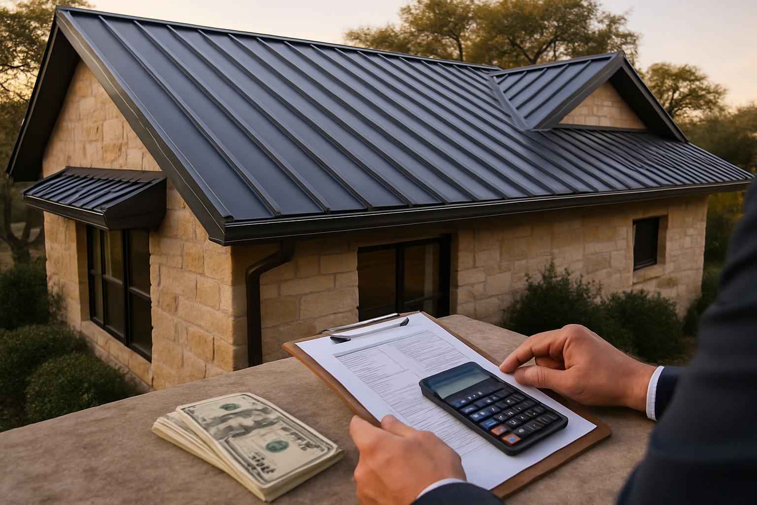 Metal Roof Cost Estimate in Johnson City TX
