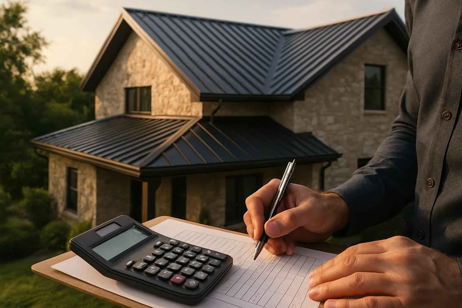 Metal Roof Cost Estimate in Sisterdale TX