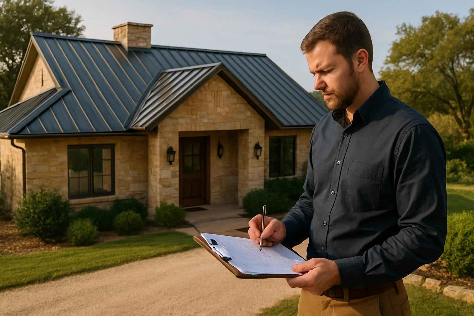 Metal Roof Cost Estimate in Waring TX