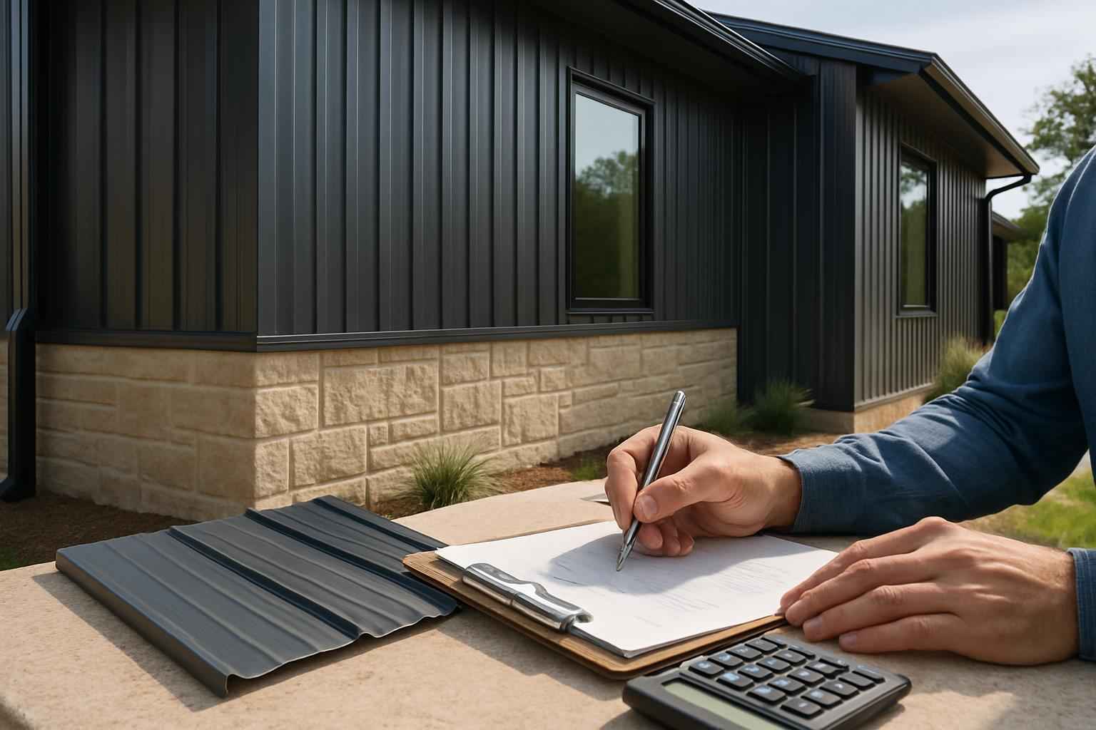Metal Siding Cost Estimate in Blanco TX