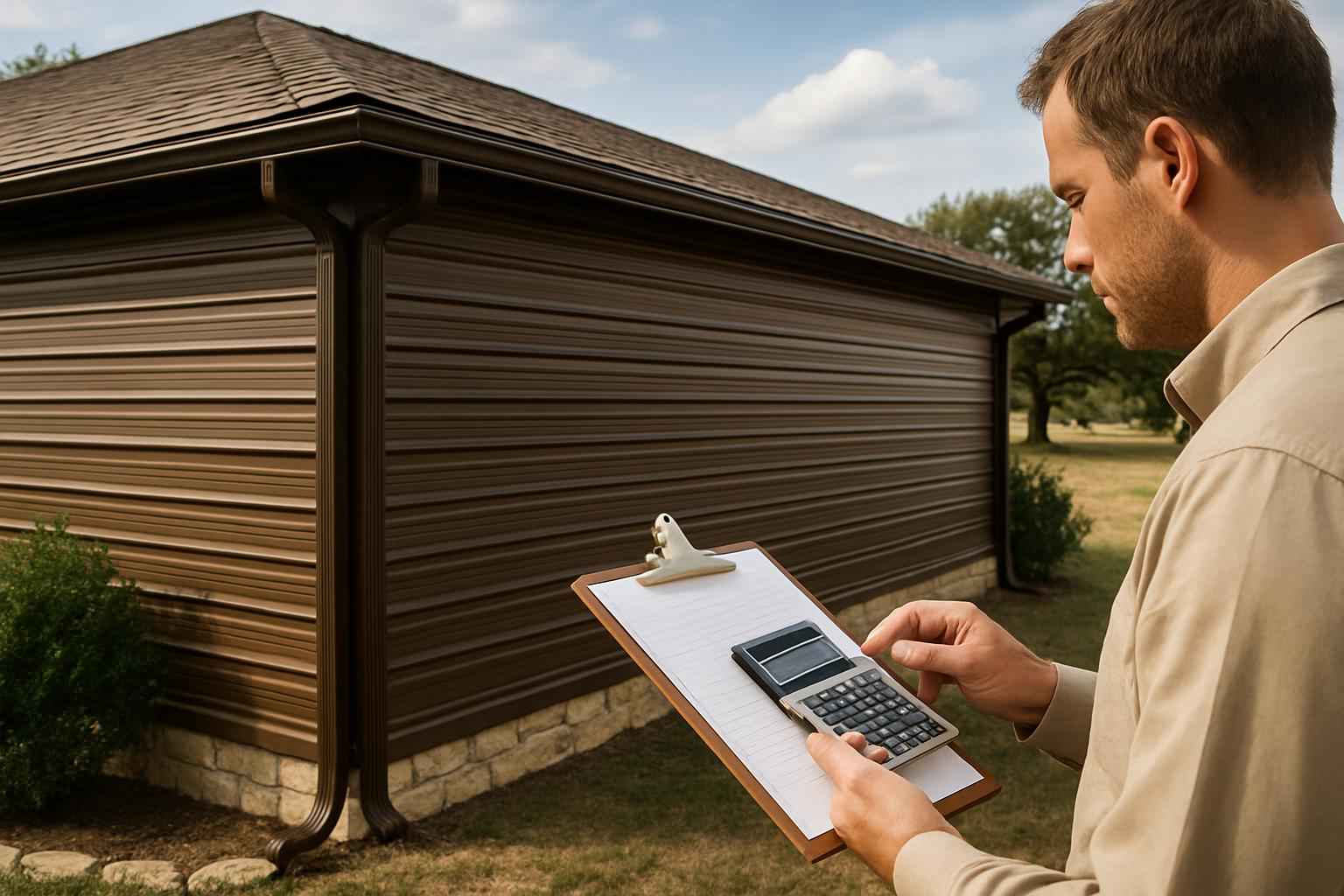 Metal Siding Cost Estimate in Harper TX