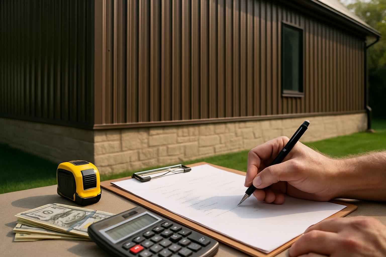 Metal Siding Cost Estimate in Johnson City TX