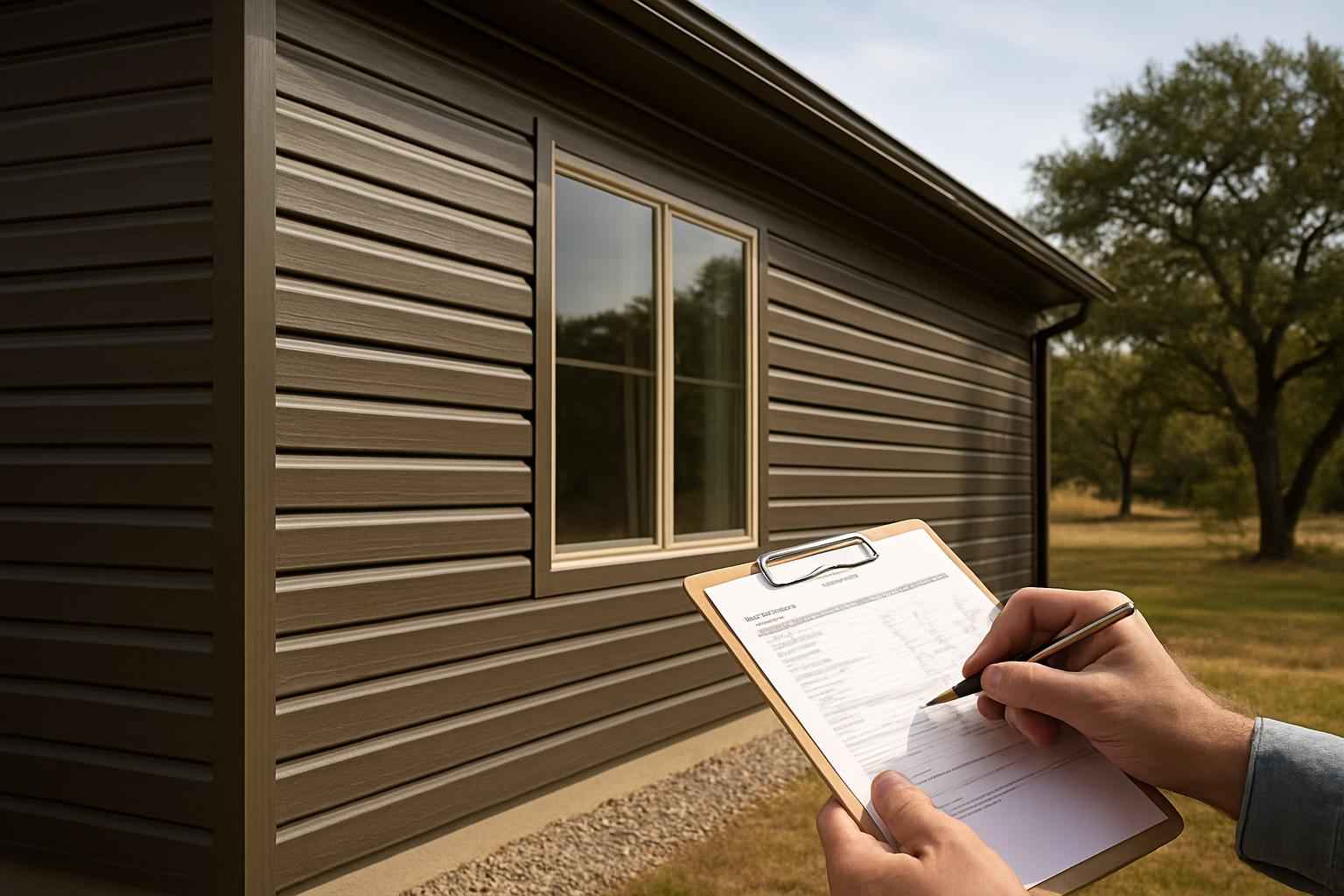 Metal Siding Cost Estimate in Sisterdale TX