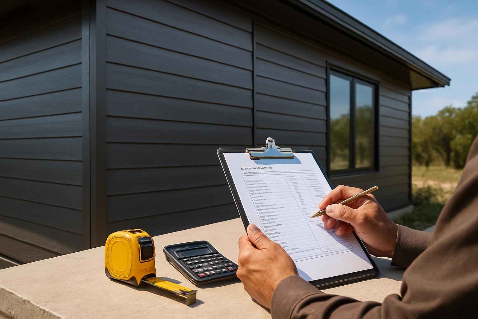 Metal Siding Cost Estimate in Waring TX