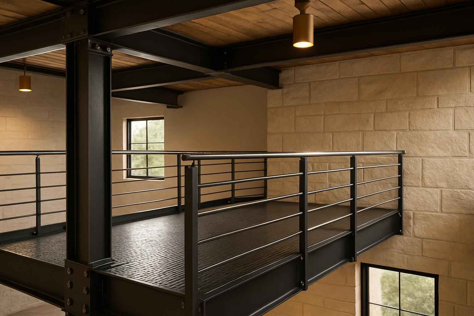 Mezzanine Support Fabrication in Blanco TX