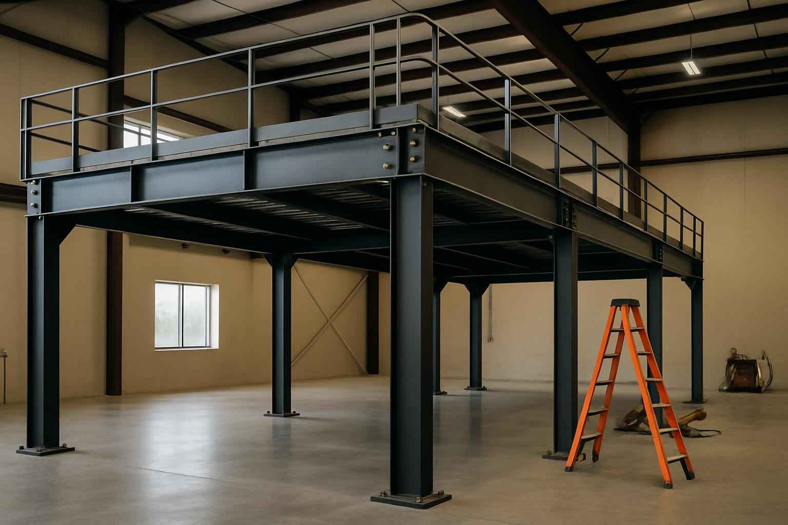 Mezzanine Support Fabrication in Camp Verde TX