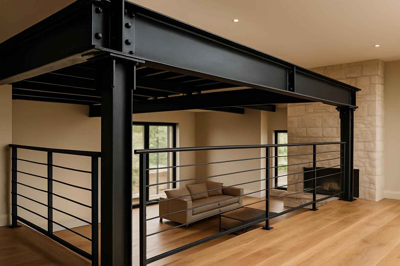 Mezzanine Support Fabrication in Harper TX