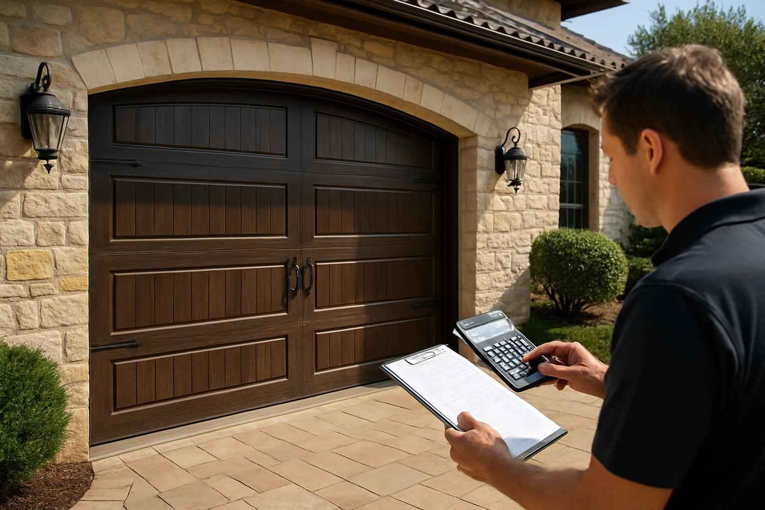 Overhead Door Cost Estimate in Center Point TX