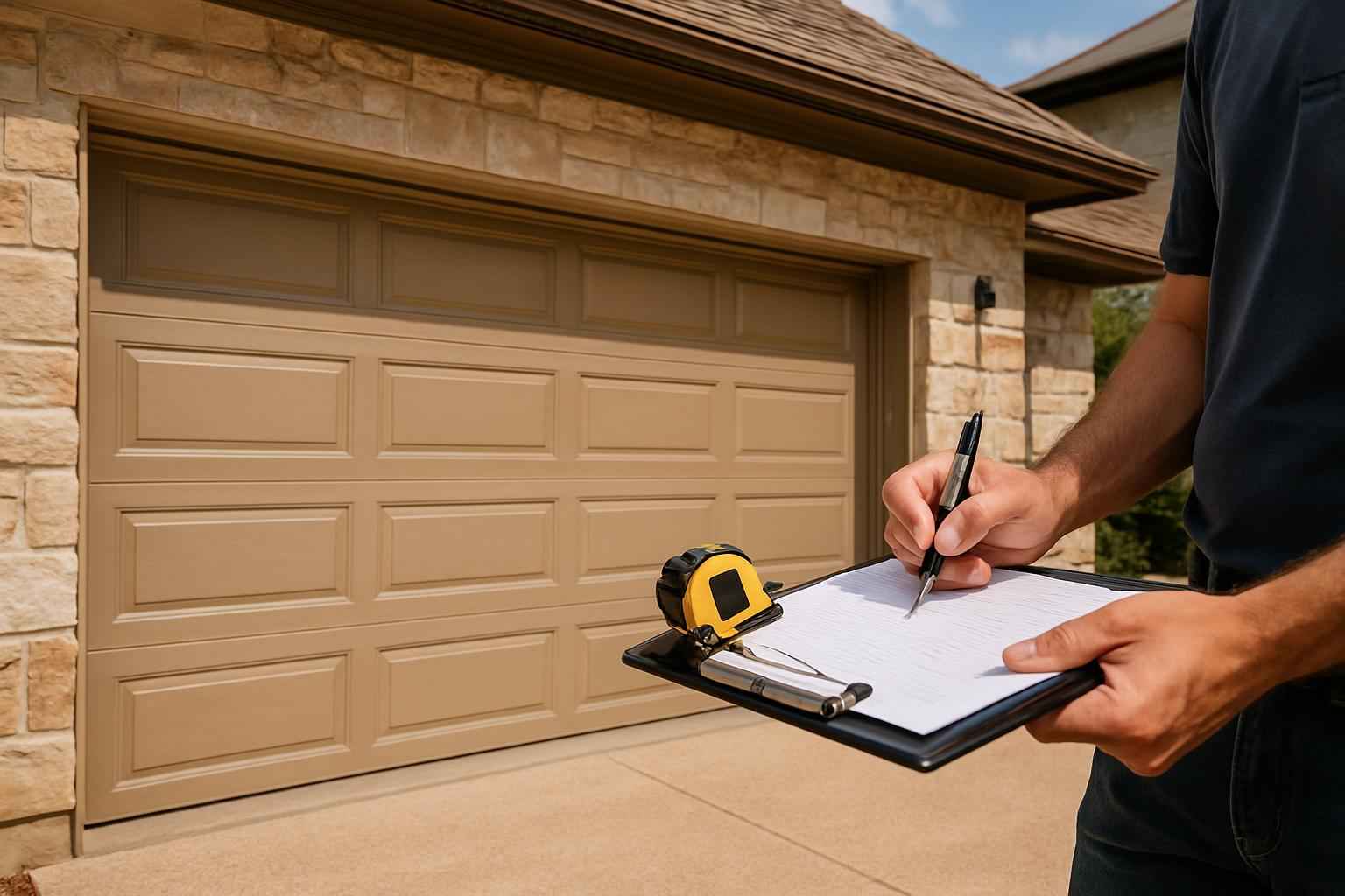 Overhead Door Cost Estimate in Johnson City TX