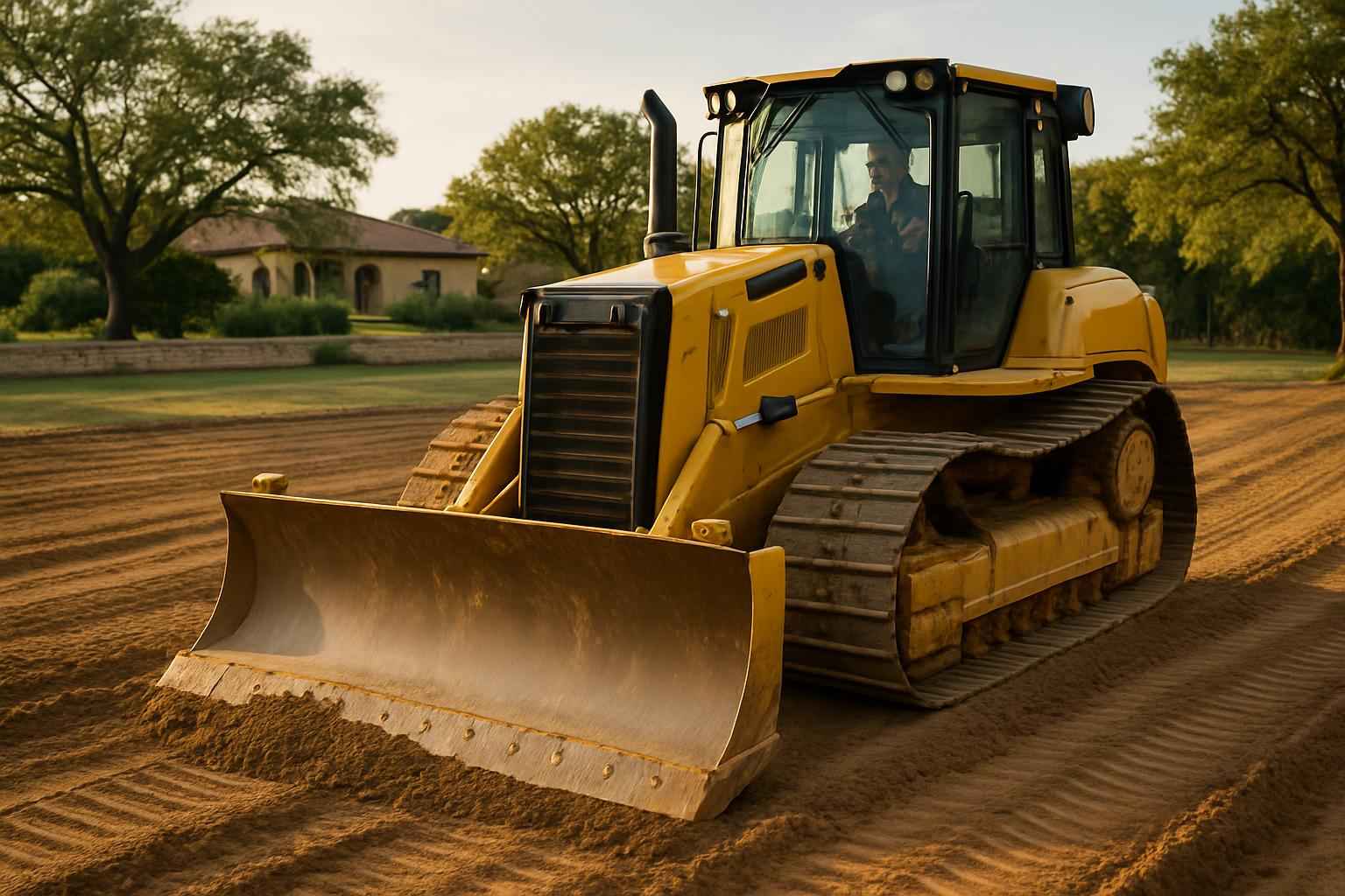 Pad Site Grading Service in Camp Verde TX