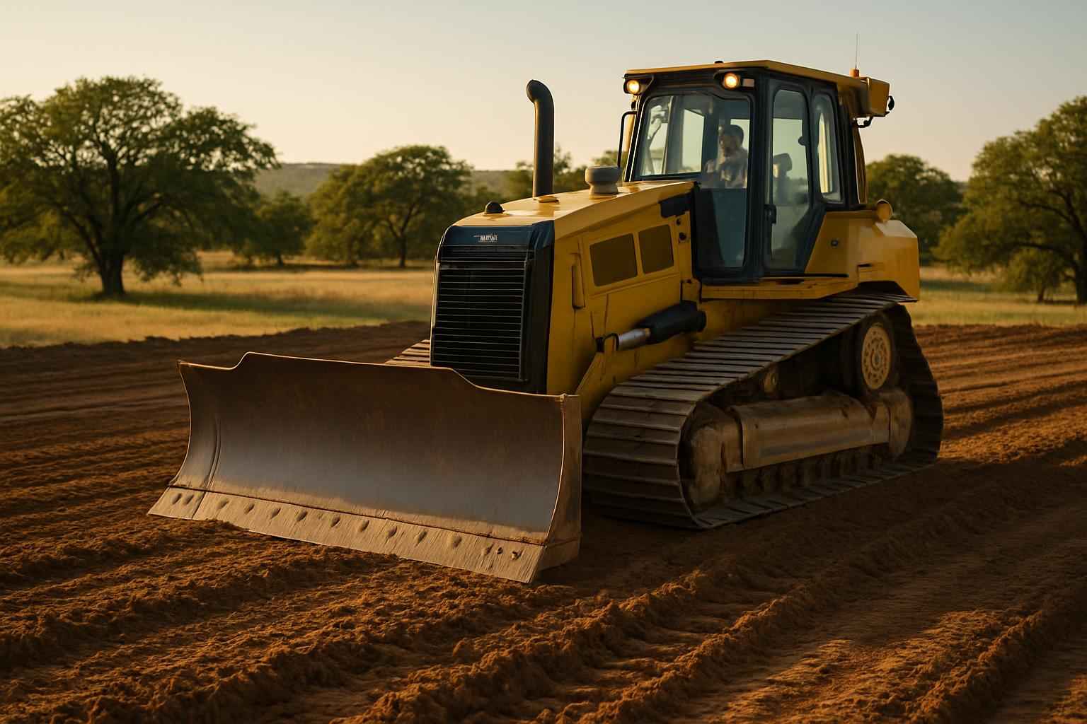 Pad Site Grading Service in Johnson City TX