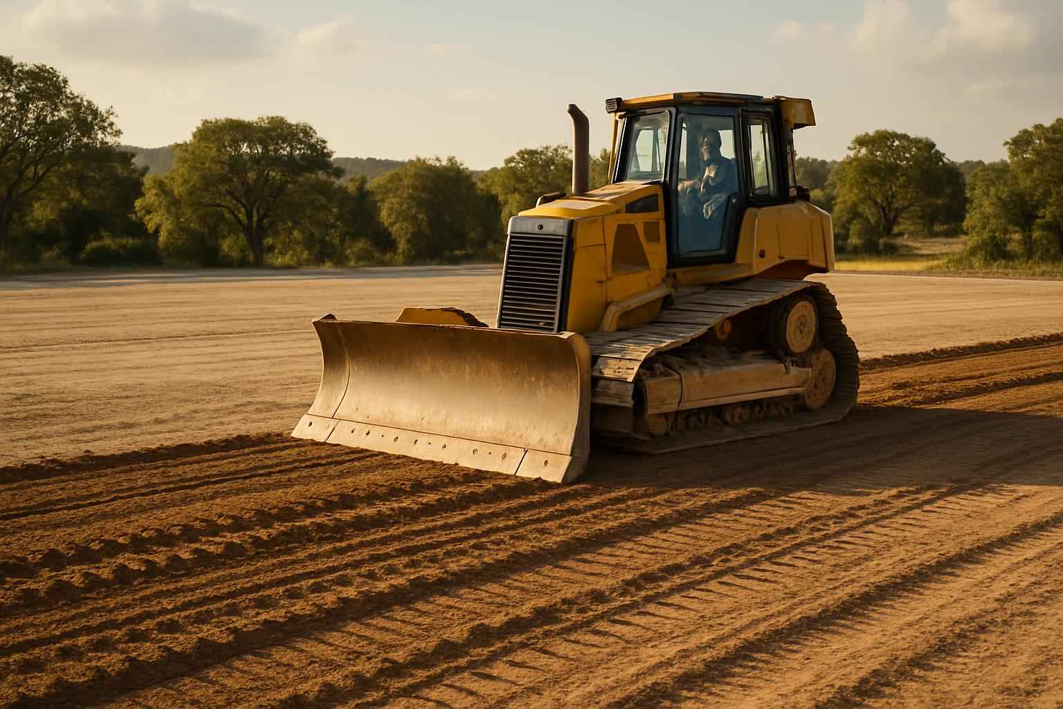 Pad Site Grading Service in Kerrville TX