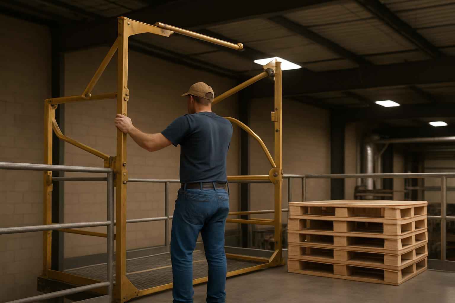 Pallet Gate Installation Service in Ingram TX