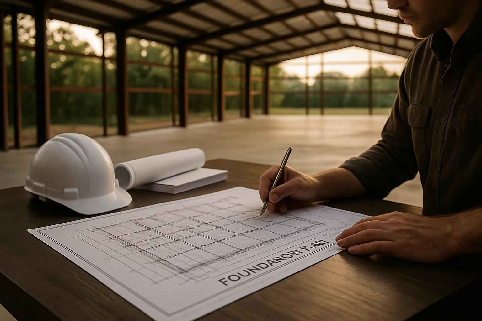 PEMB Foundation Design Service in Waring TX