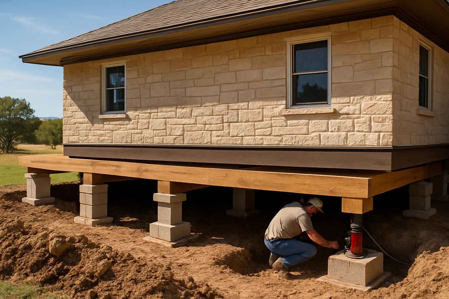 Pier Beam Foundation Service in Camp Verde TX