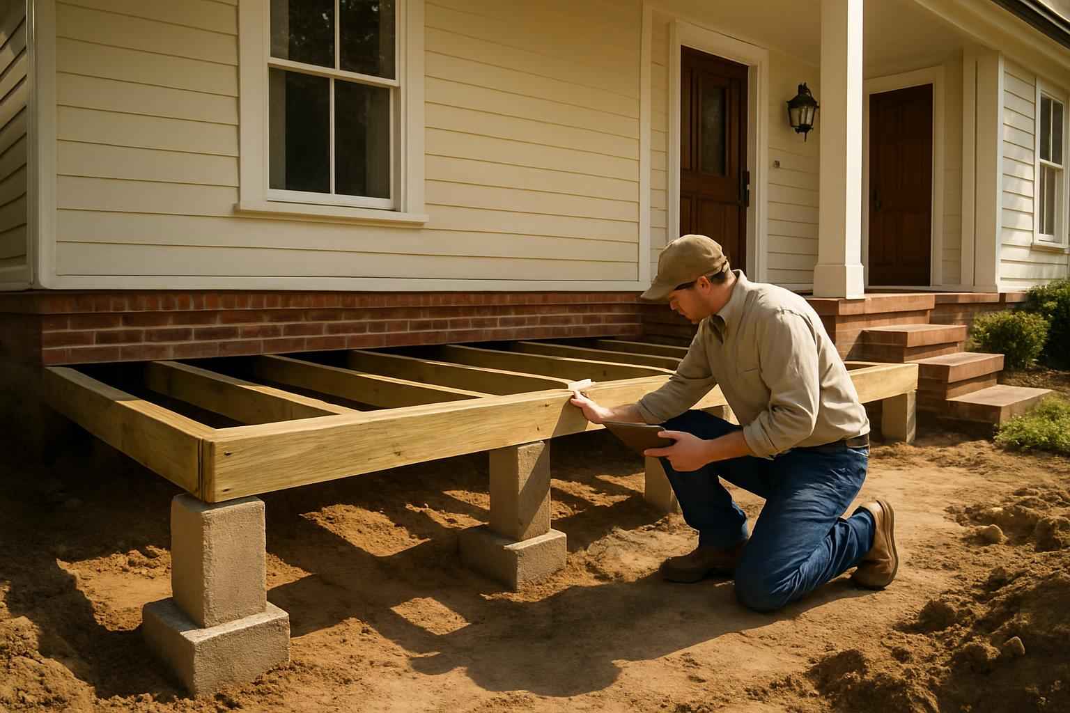 Pier Beam Foundation Service in Center Point TX