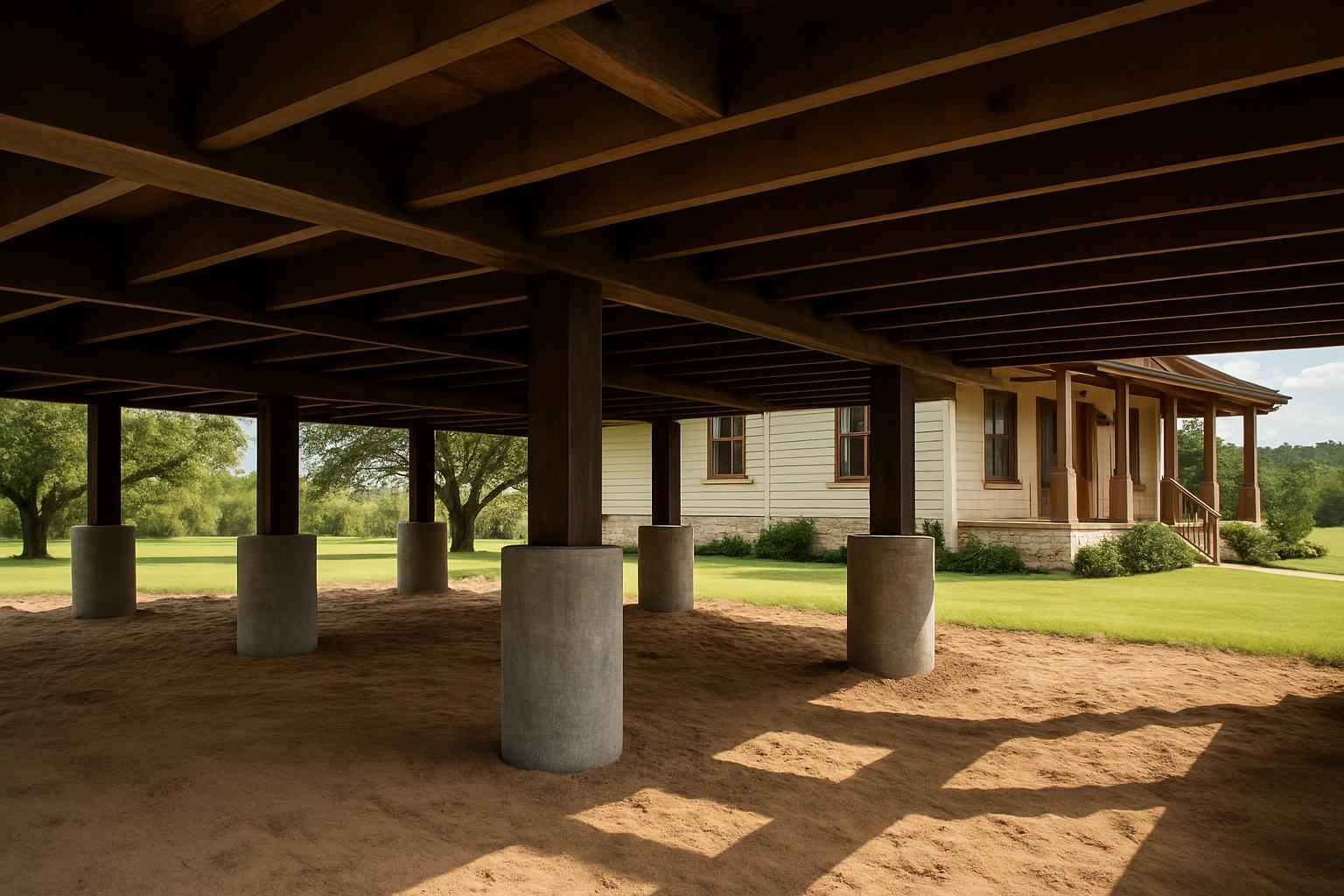 Pier Beam Foundation Service in Sisterdale TX