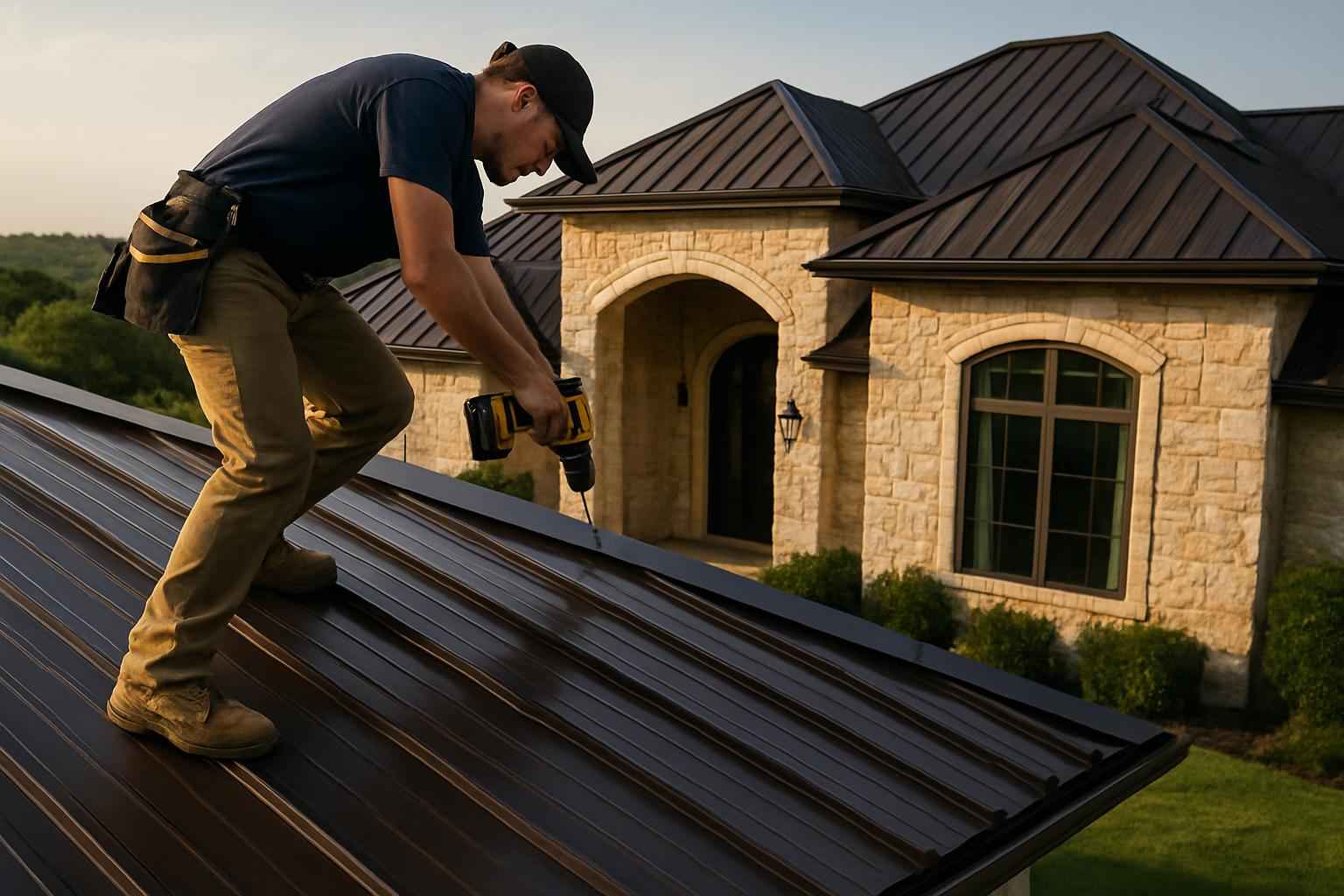 R Panel Roof Installer in Blanco TX