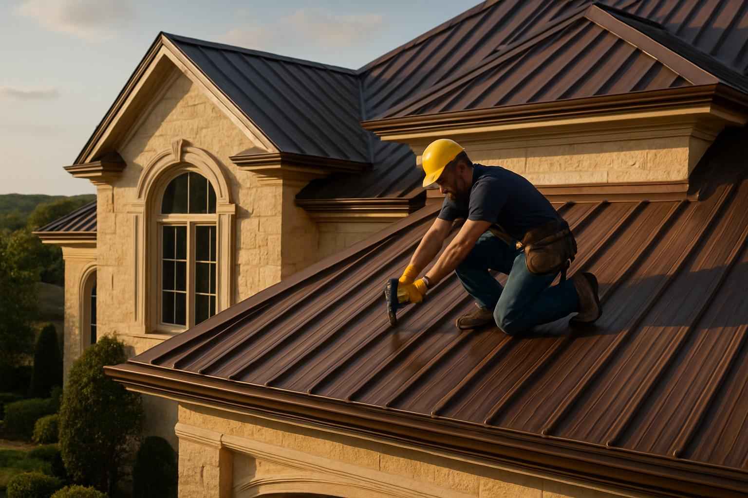 R Panel Roof Installer in Center Point TX