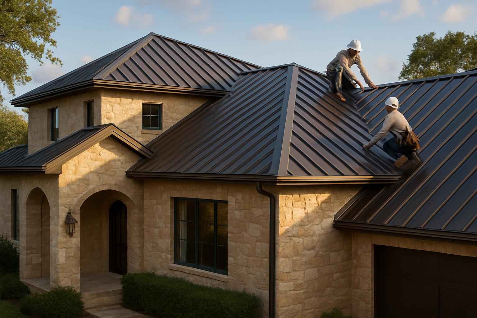R Panel Roof Installer in Kerrville TX