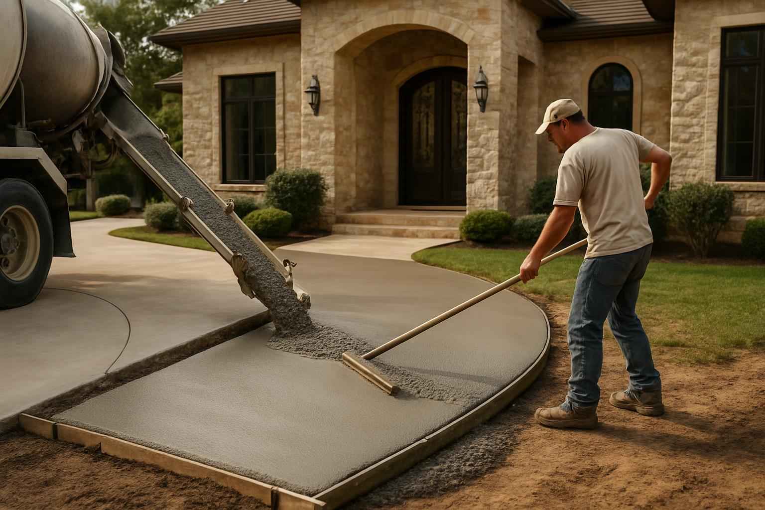 Ramp Pour Service in Kerrville TX