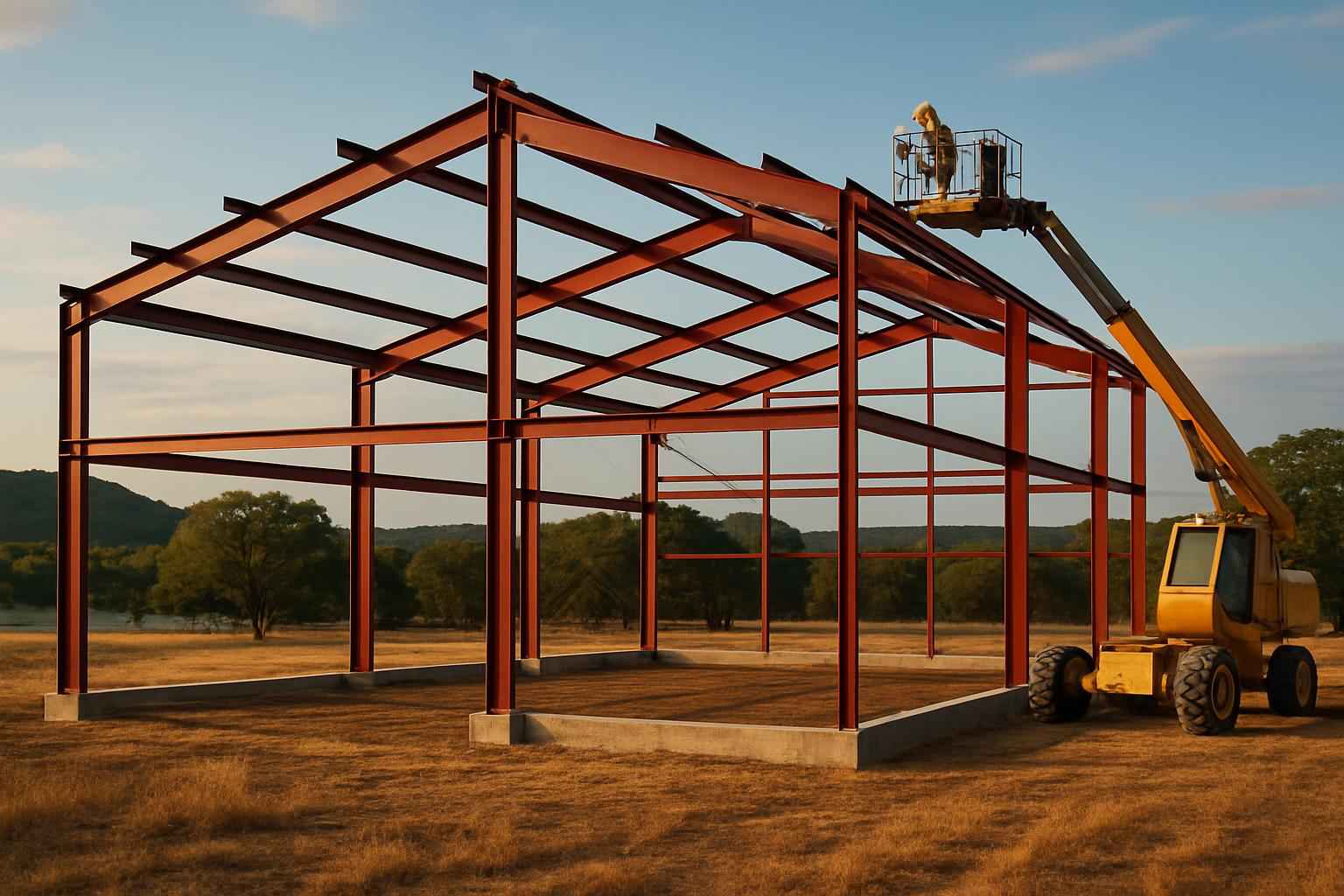 Red Iron Steel Erection in Sisterdale TX