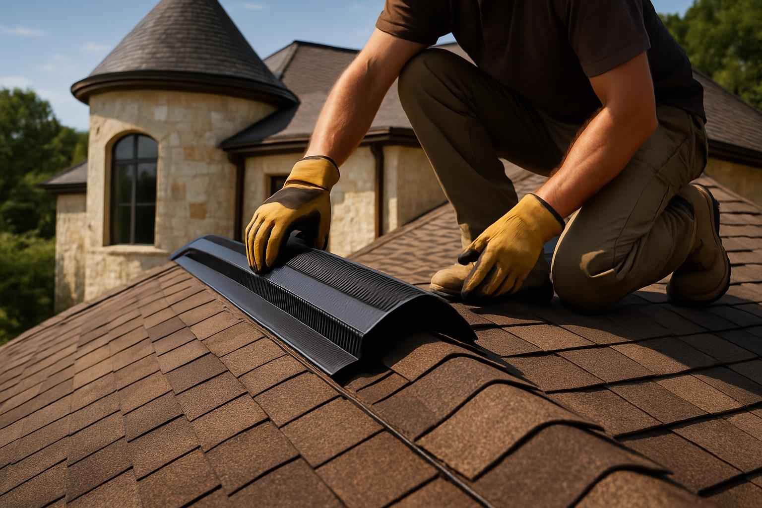 Ridge Vent Installation Service in Sisterdale TX