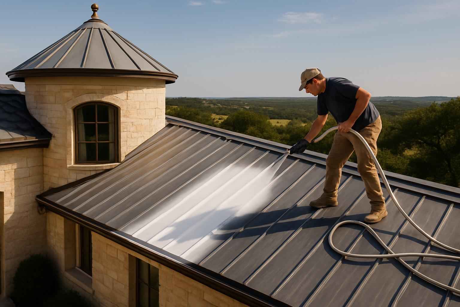 Roof Recoat Service in Blanco TX