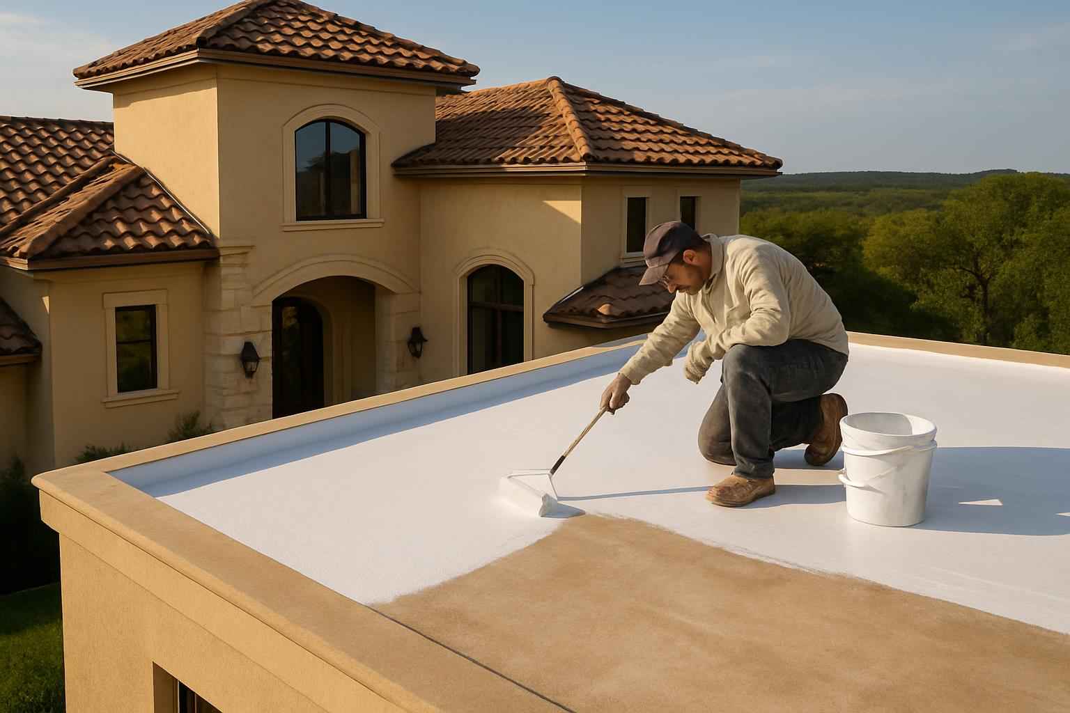 Roof Recoat Service in Johnson City TX