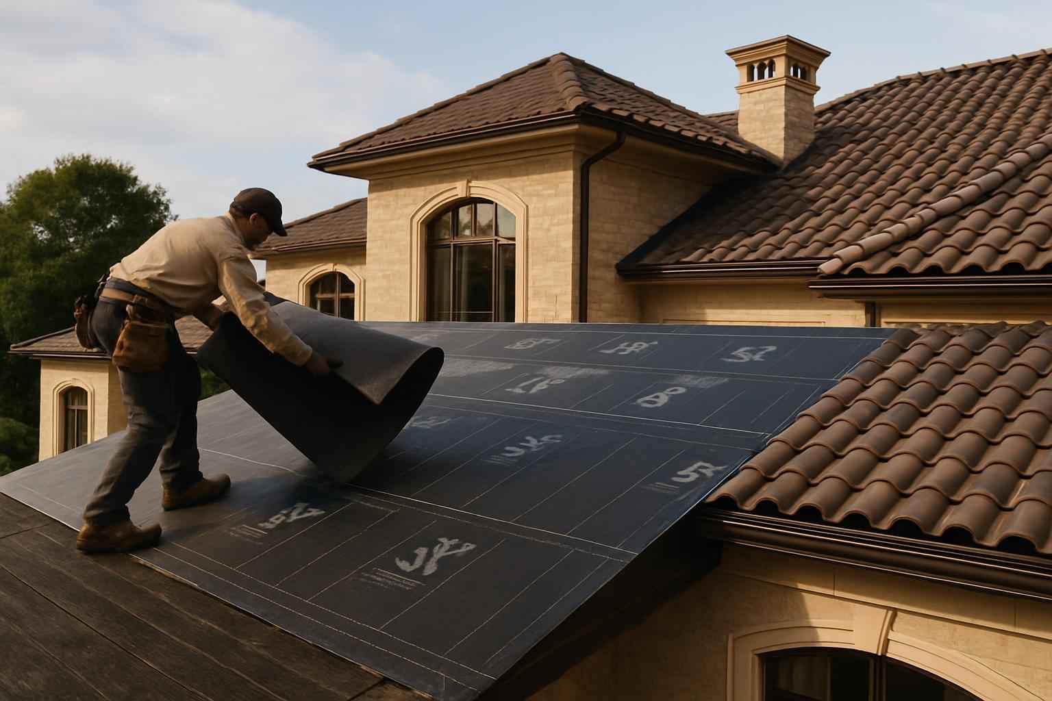 Roof Underlayment Service in Center Point TX