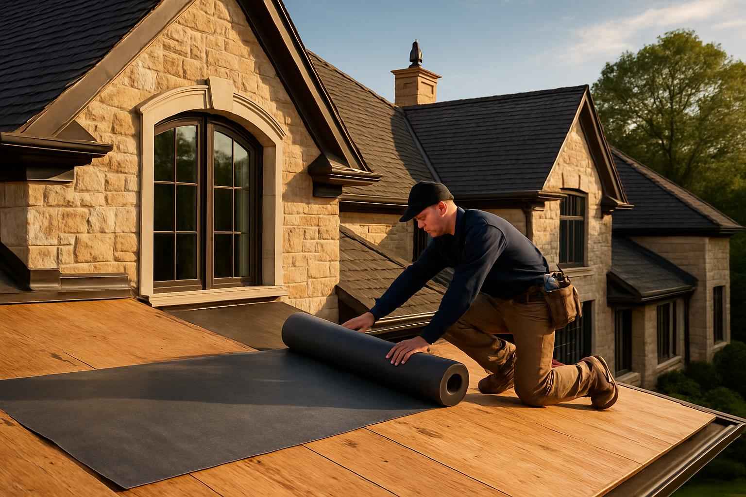 Roof Underlayment Service in Ingram TX