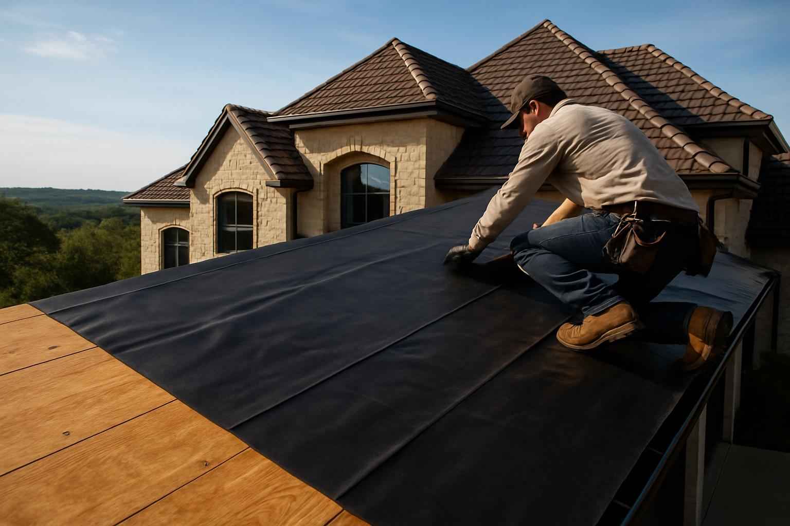 Roof Underlayment Service in Johnson City TX