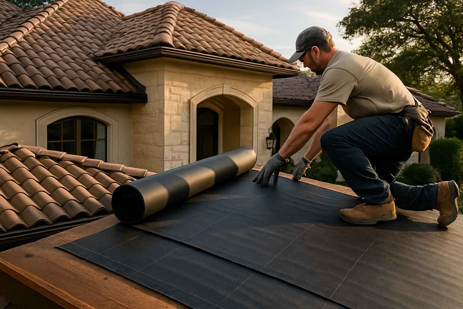 Roof Underlayment Service in Kerrville TX