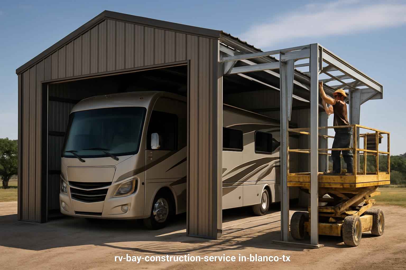RV Bay Construction Service in Blanco TX
