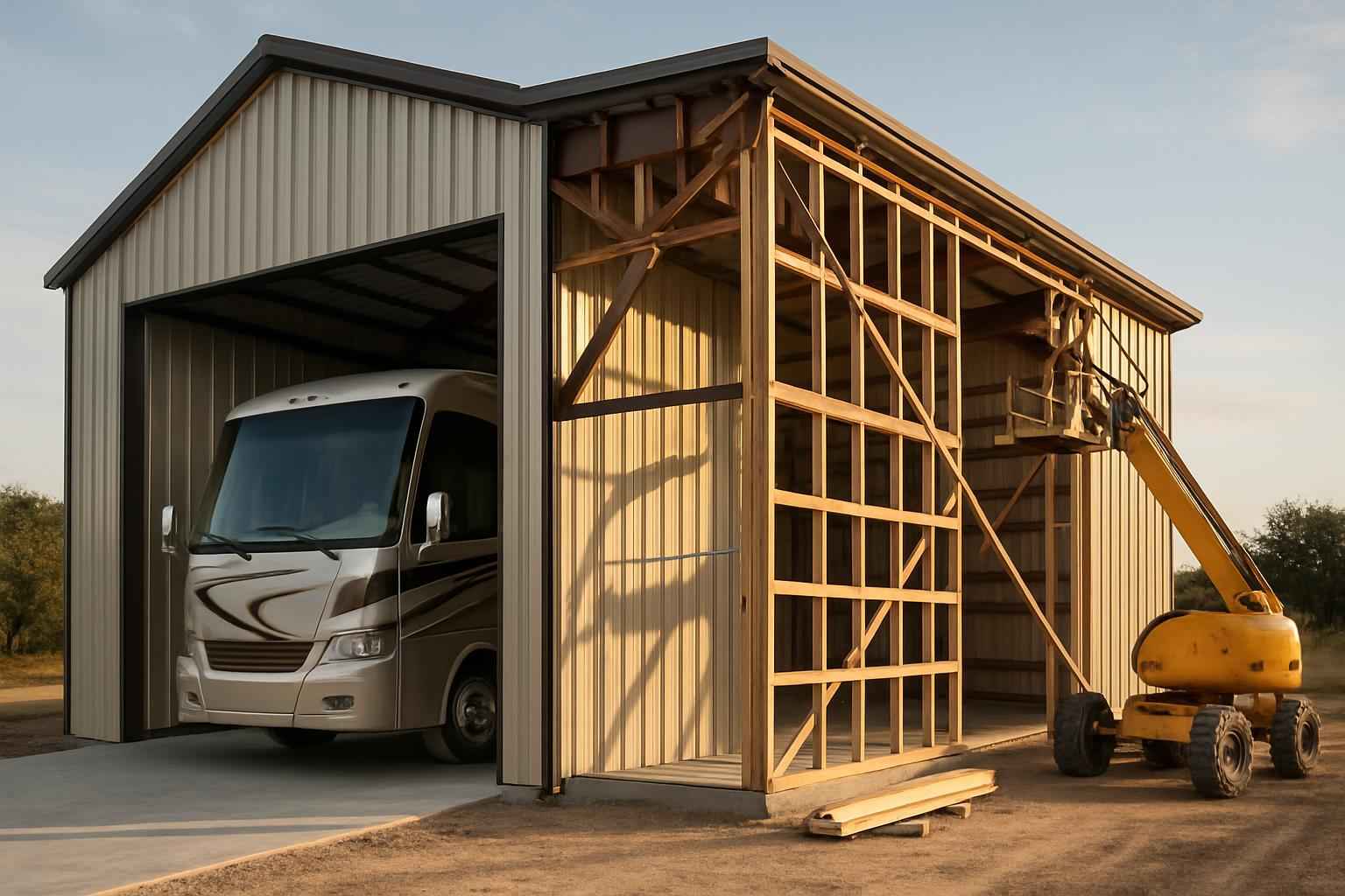 RV Bay Construction Service in Comfort TX