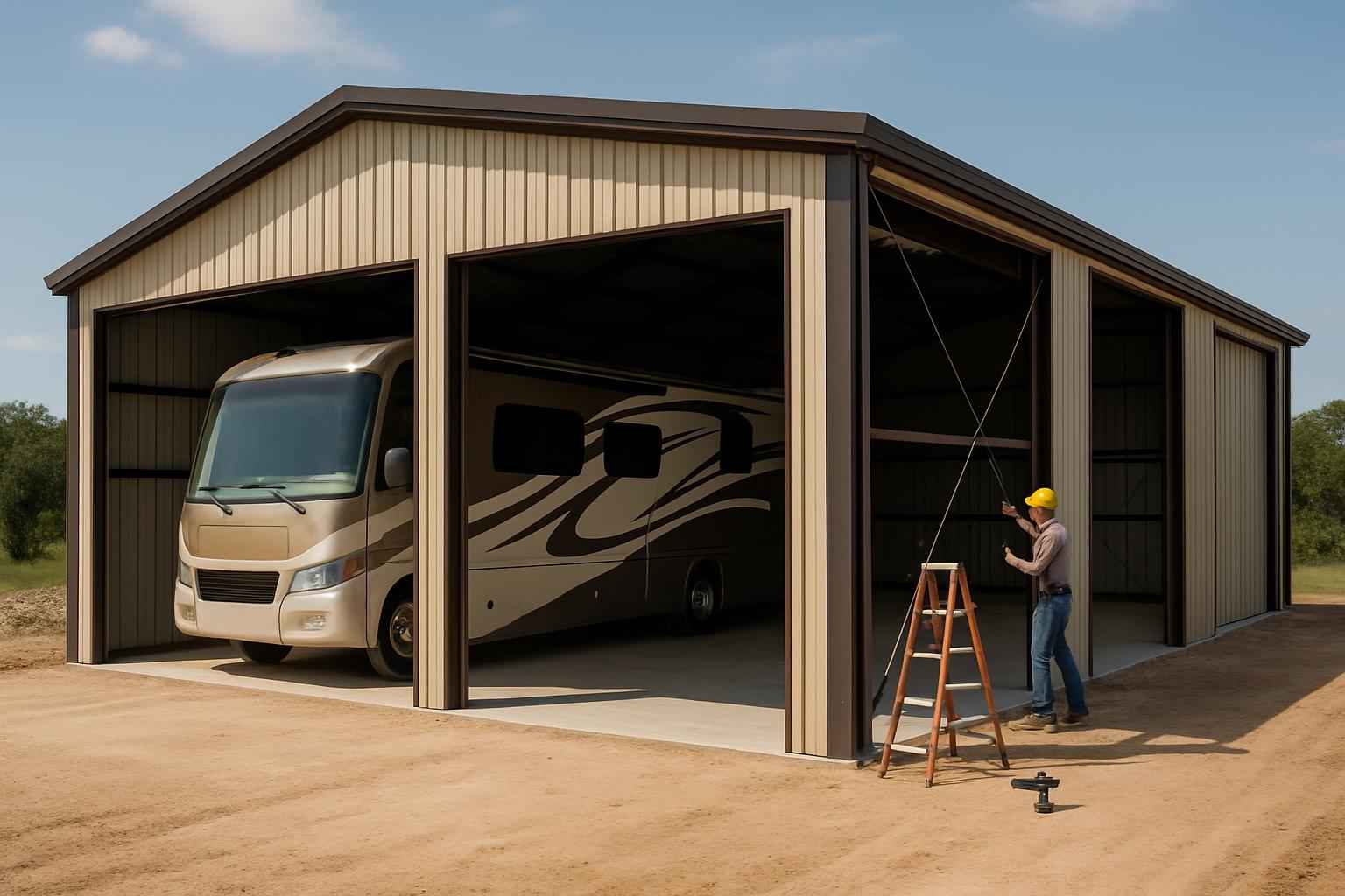 RV Bay Construction Service in Johnson City TX
