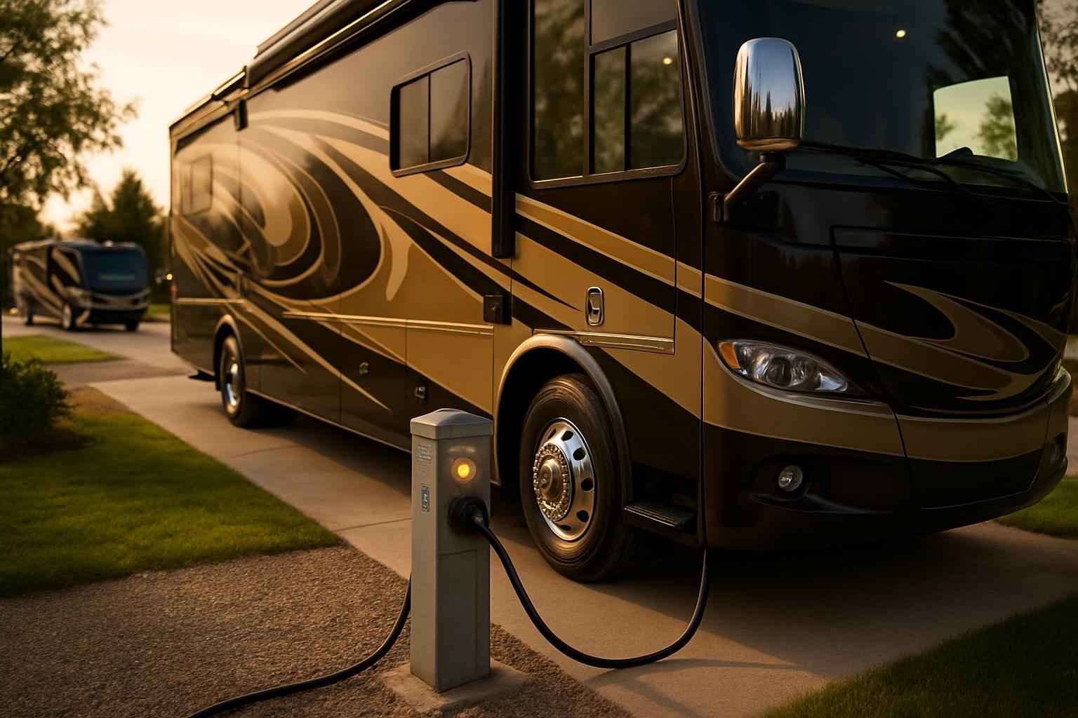 RV Electrical Hookup Service in Center Point TX