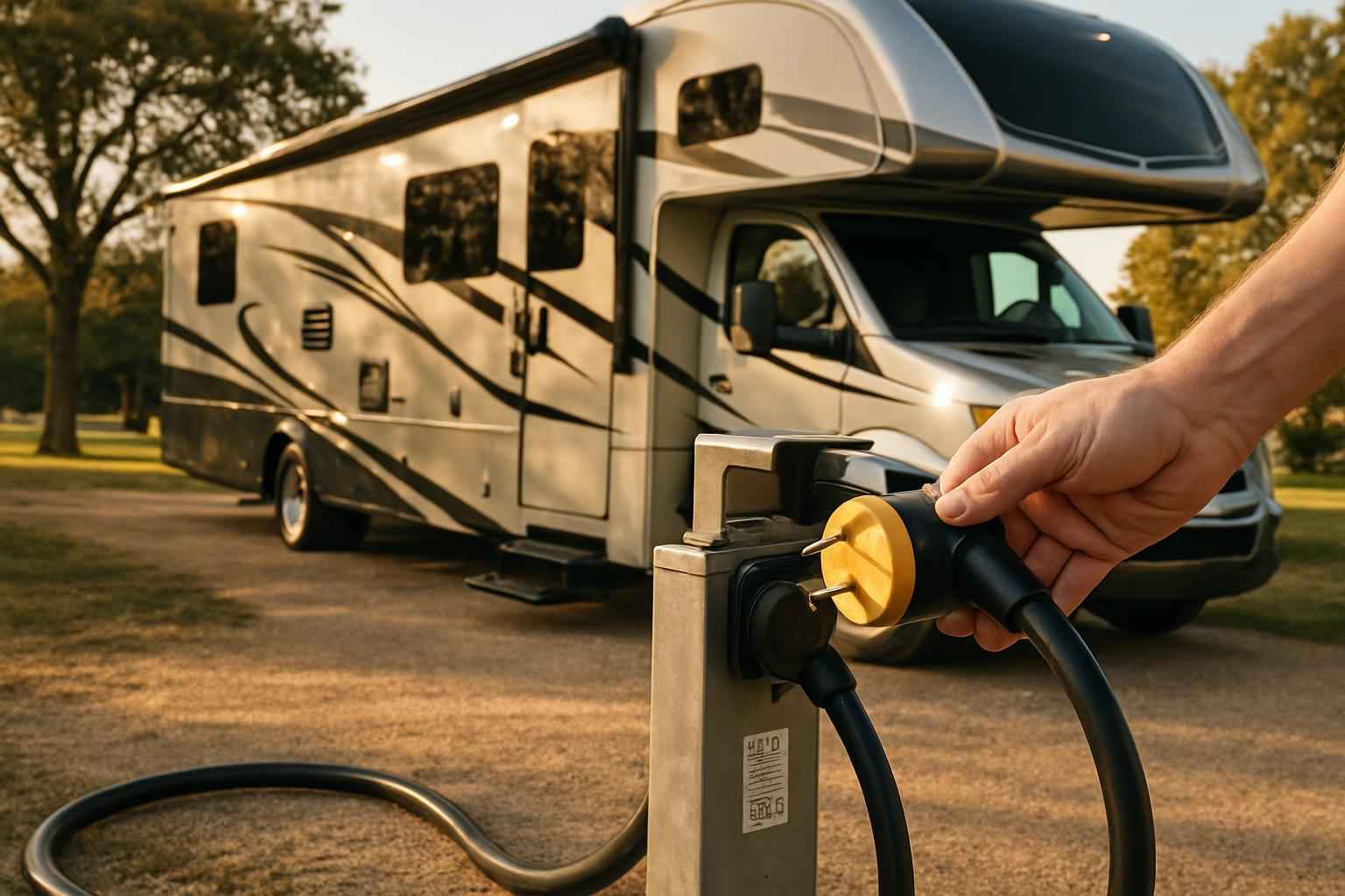 RV Electrical Hookup Service in Comfort TX