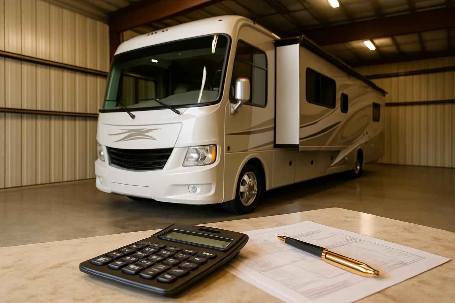 RV Storage Cost Estimate in Camp Verde TX