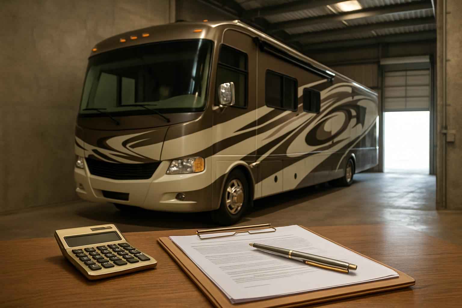 RV Storage Cost Estimate in Center Point TX