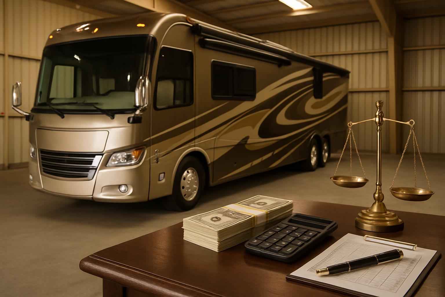 RV Storage Cost Estimate in Kerrville TX
