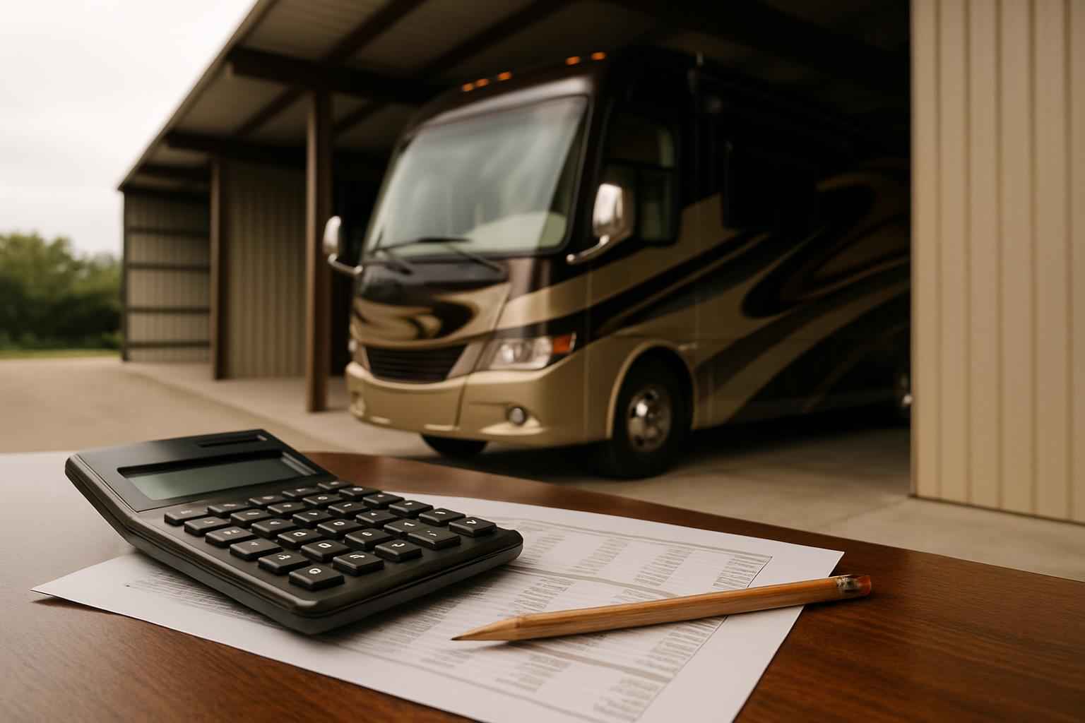 RV Storage Cost Estimate in Sisterdale TX
