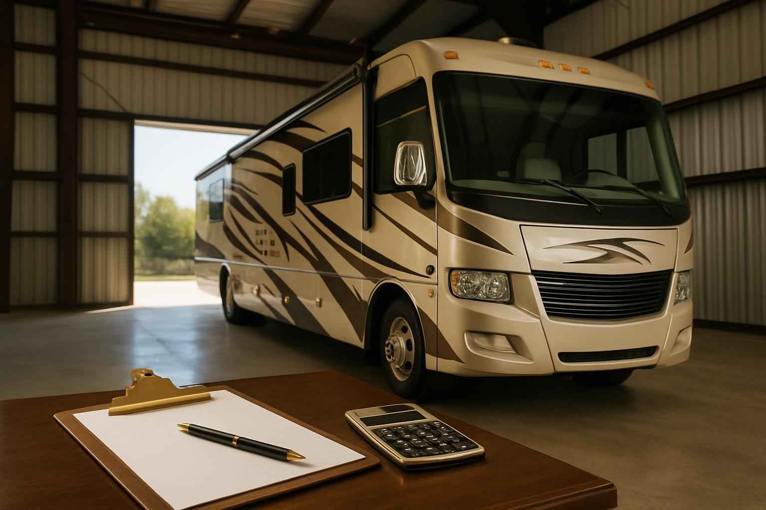 RV Storage Cost Estimate in Waring TX