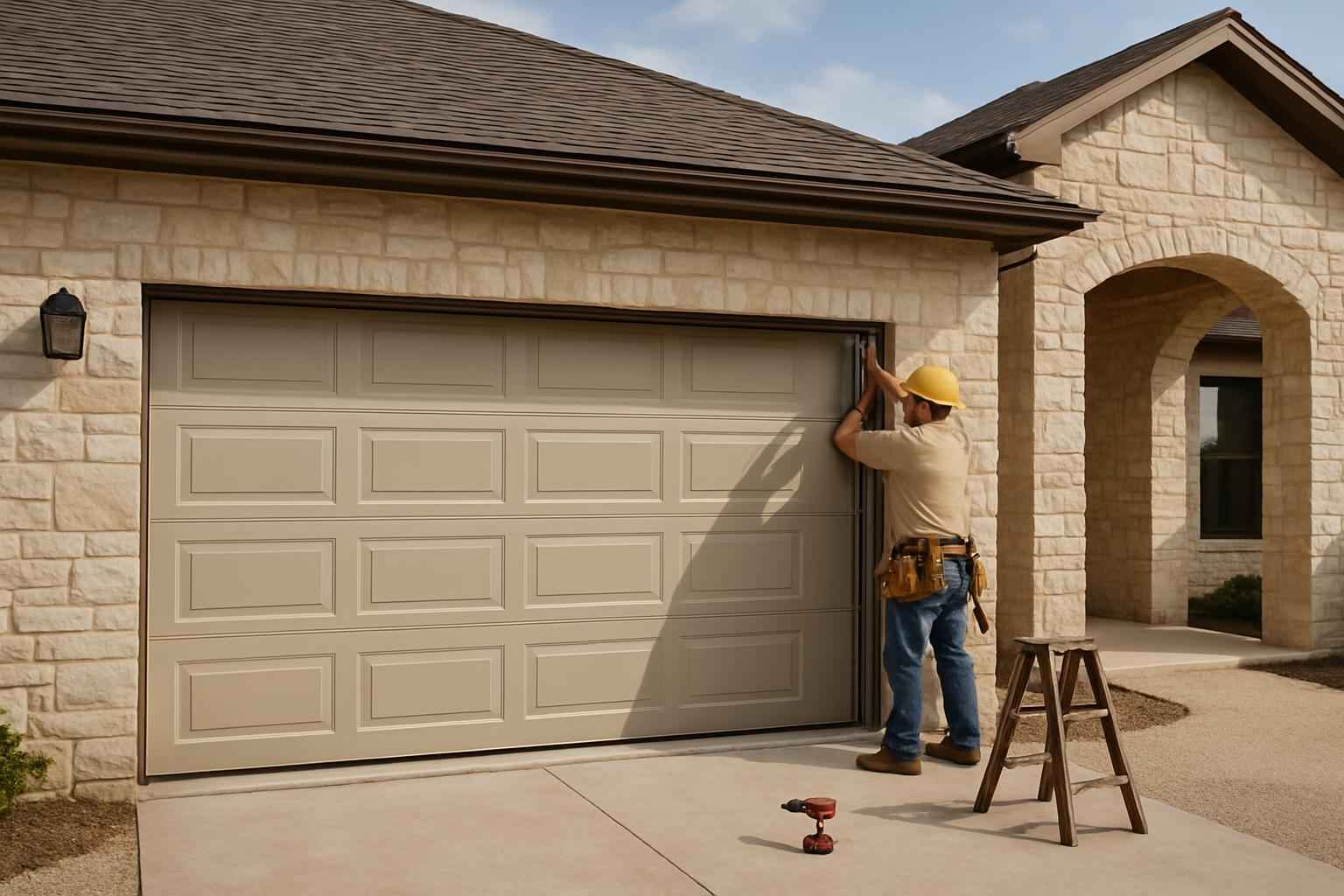 Sectional Door Installer in Waring TX