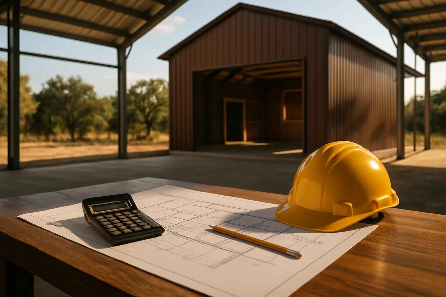 Shop Build Cost Estimate in Johnson City TX