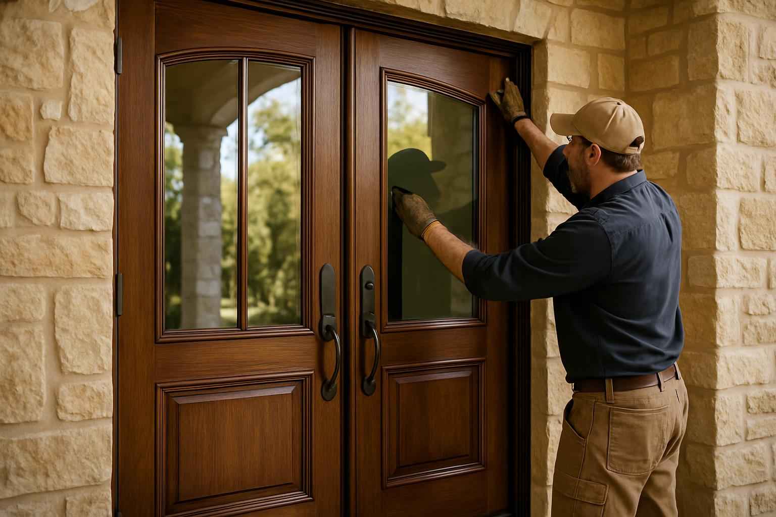 Shop Door Installer in Waring TX