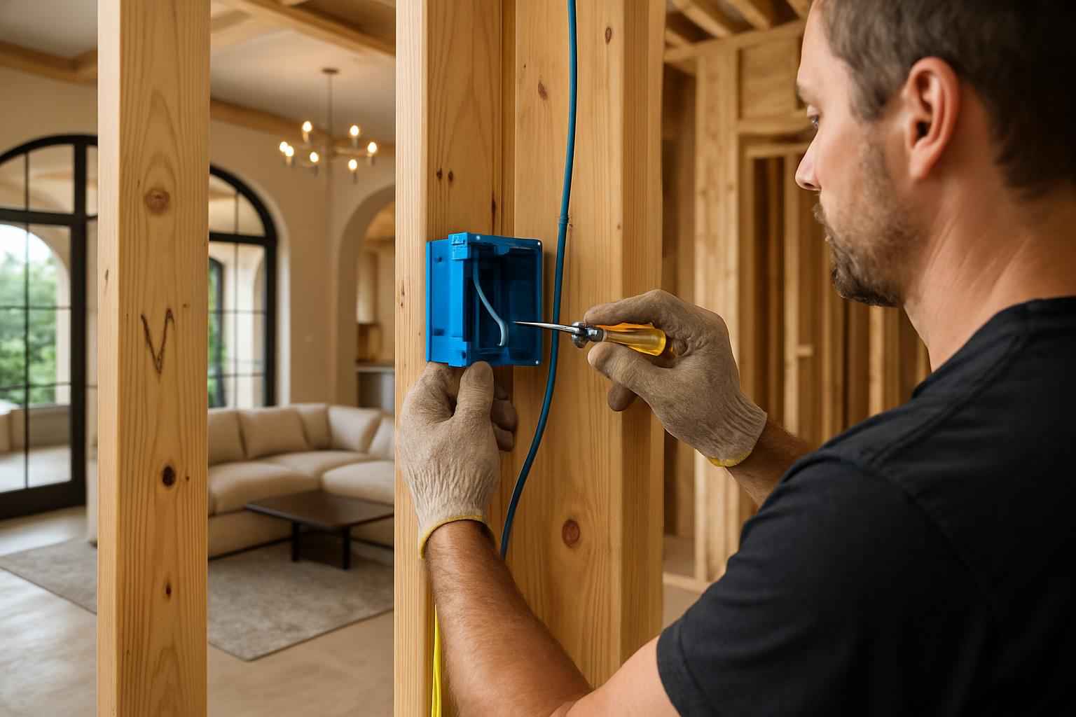 Shop Electrical Rough In Service in Ingram TX