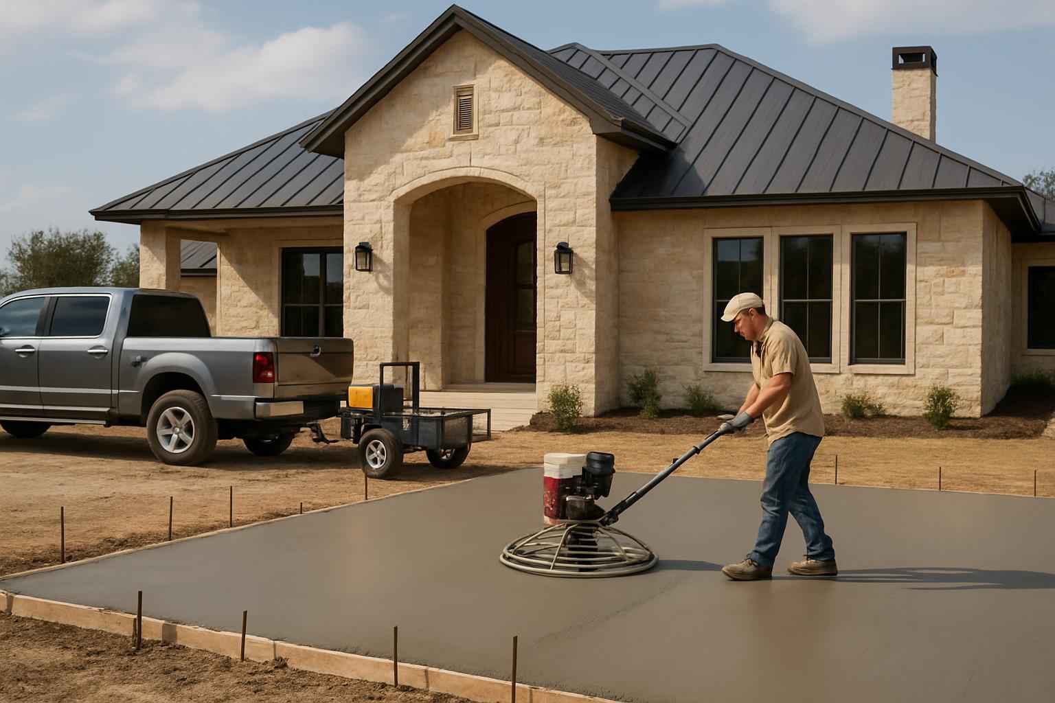 Shop Slab Contractor in Blanco TX