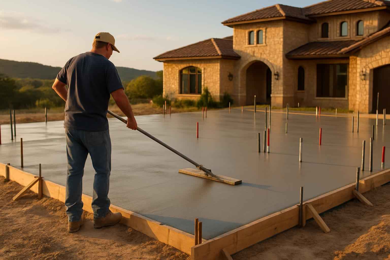 Shop Slab Contractor in Camp Verde TX